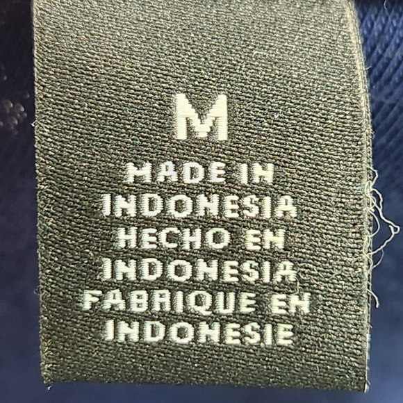 Nine West Blue Elliot Style Balloon Hem Long Sleeve Top Size Medium - Picture 8 of 12